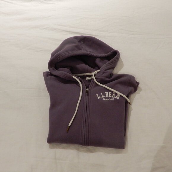 LL Bean Woman's/Teen's Cotton Blend Zip Up Hoodie - Picture 8 of 8